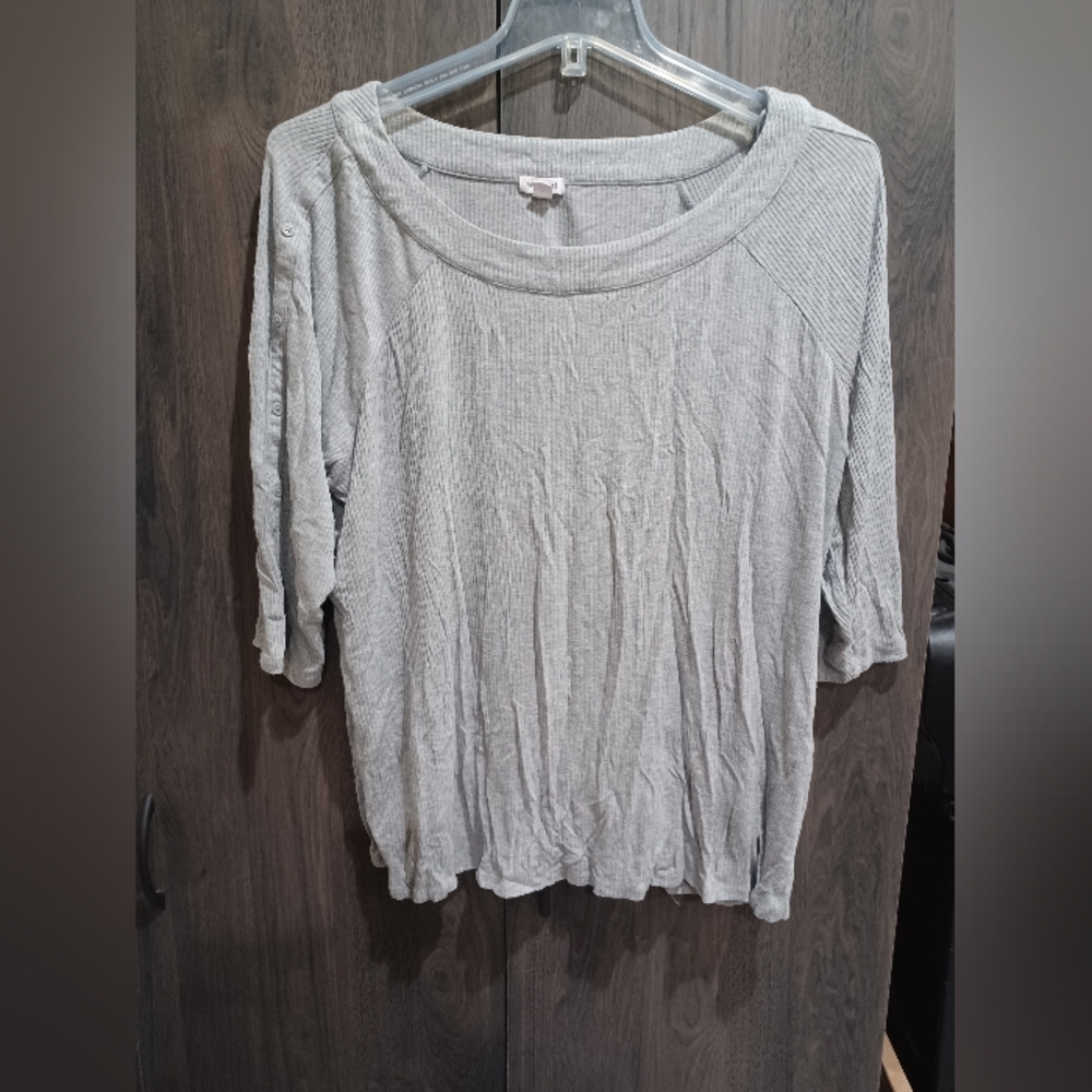 Gray Women's Top